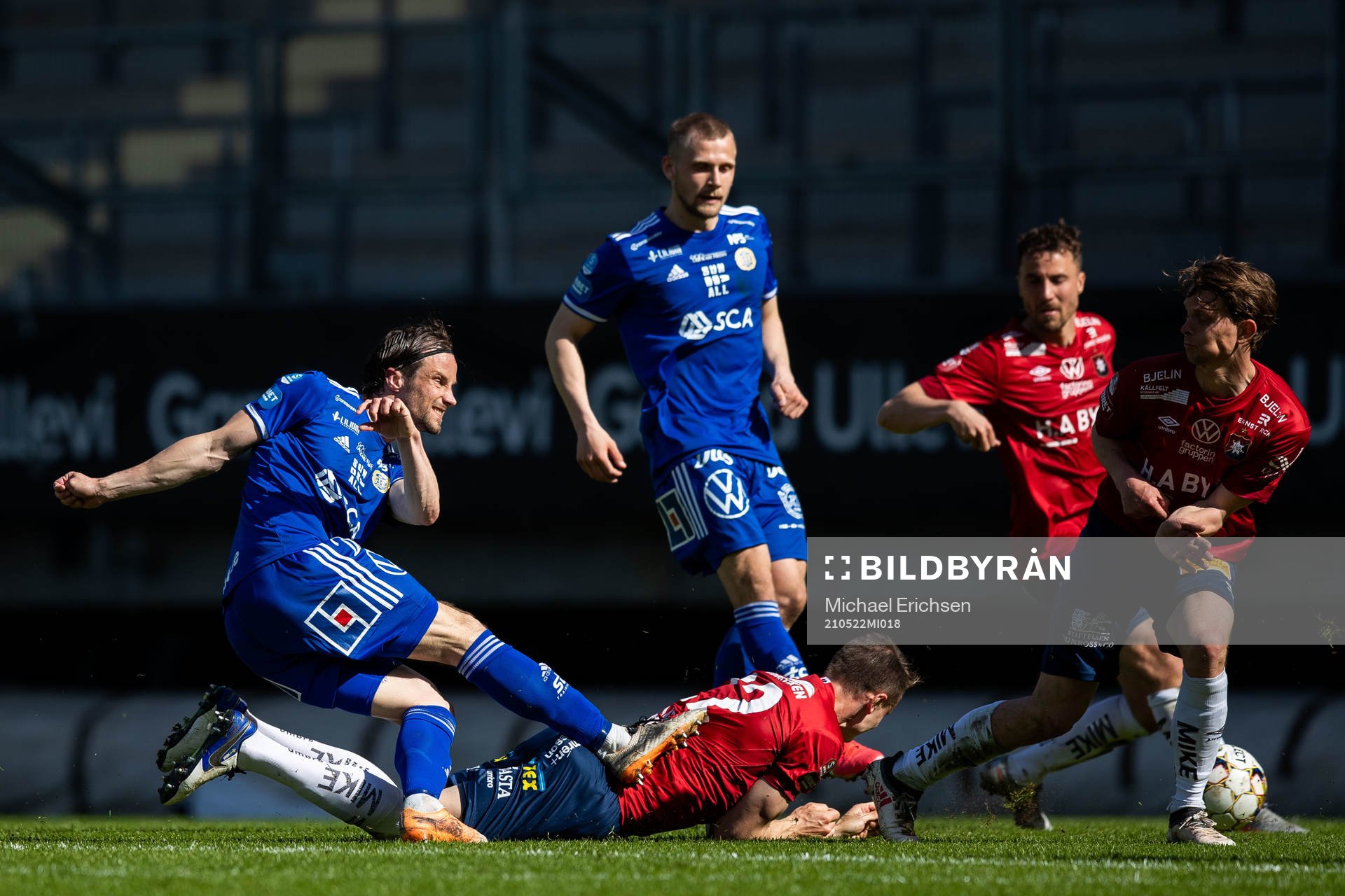 Sundsvalls Linus Hallenius skjuter 0-1