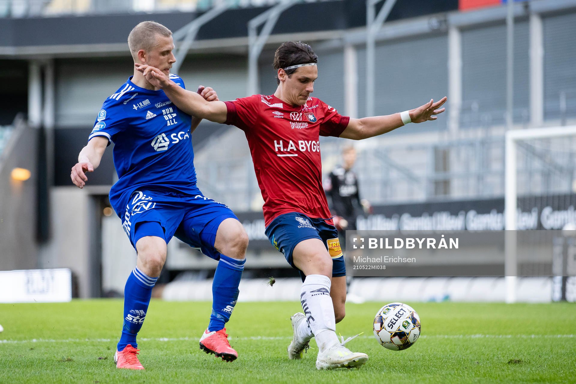 Sundsvalls Erik Andersson och Örgrytes Kevin Ackermann