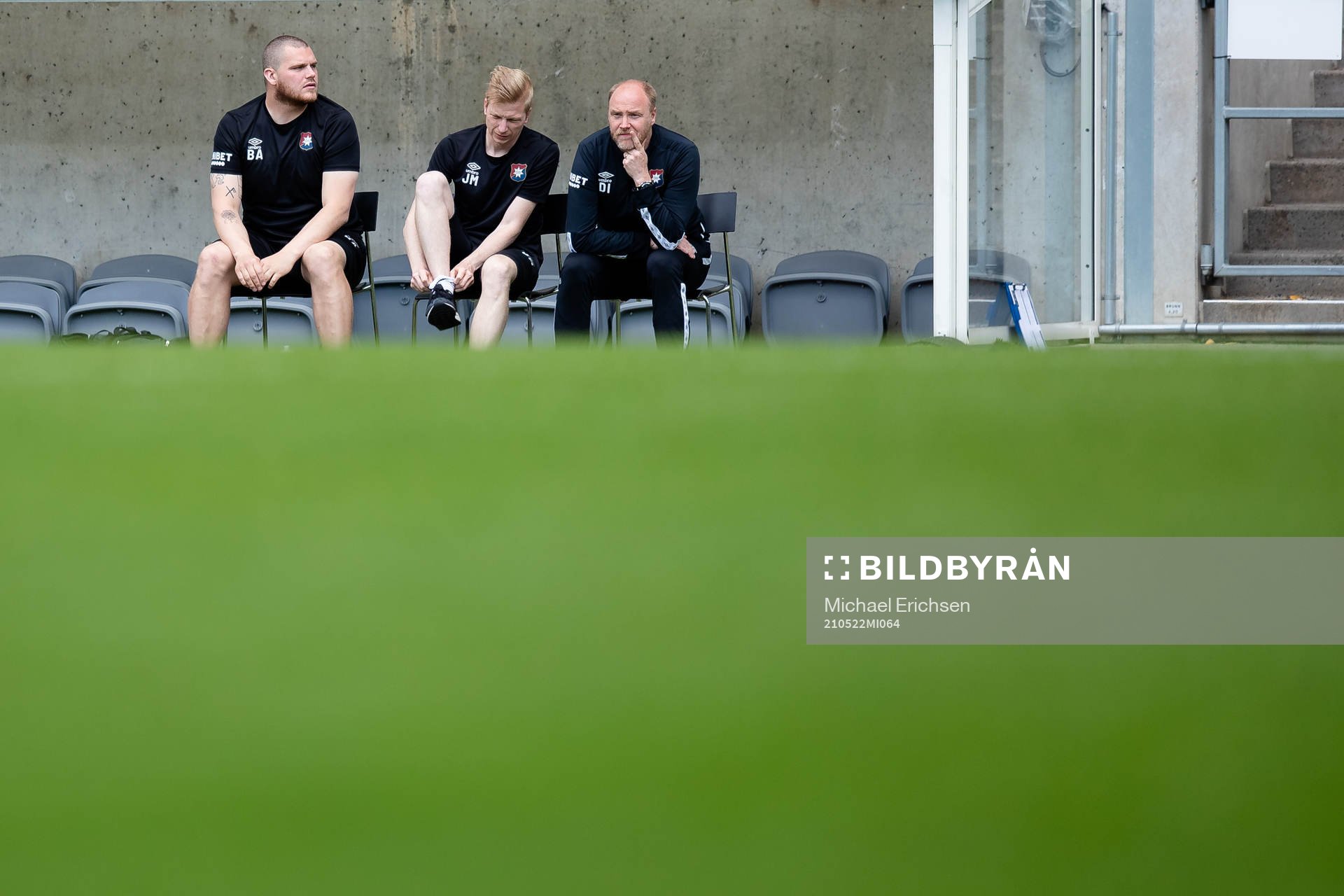 Örgrytes målvaktstränare Björn Andersson, assisterande