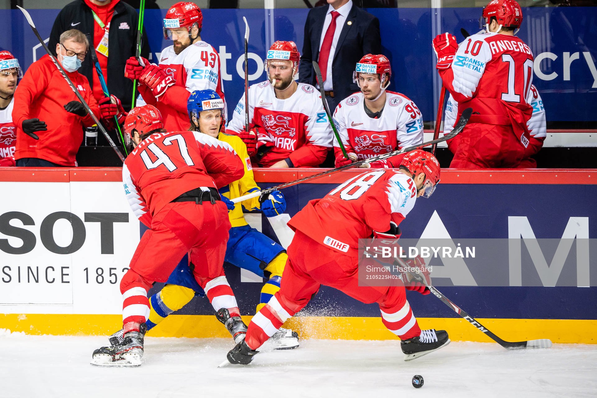 Oliver Larsen of Denmark and Marcus Sörensen of Sweden