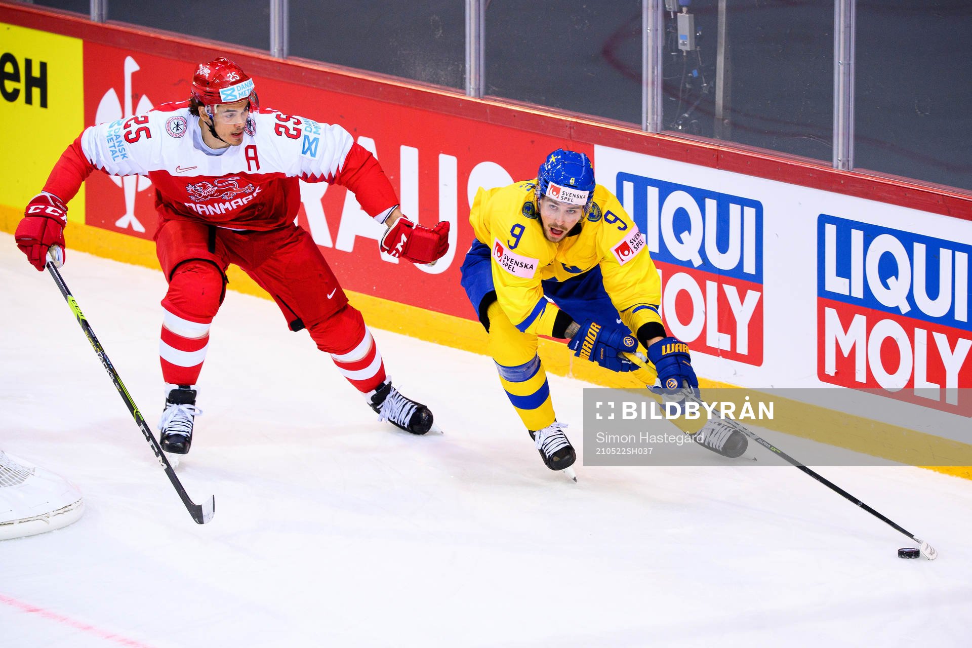 Oliver Lauridsen of Denmark and Adrian Kempe of Sweden