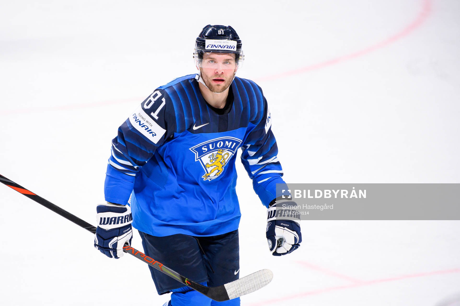 Iiro Pakarinen of Finland celebrates the 2-0 goal