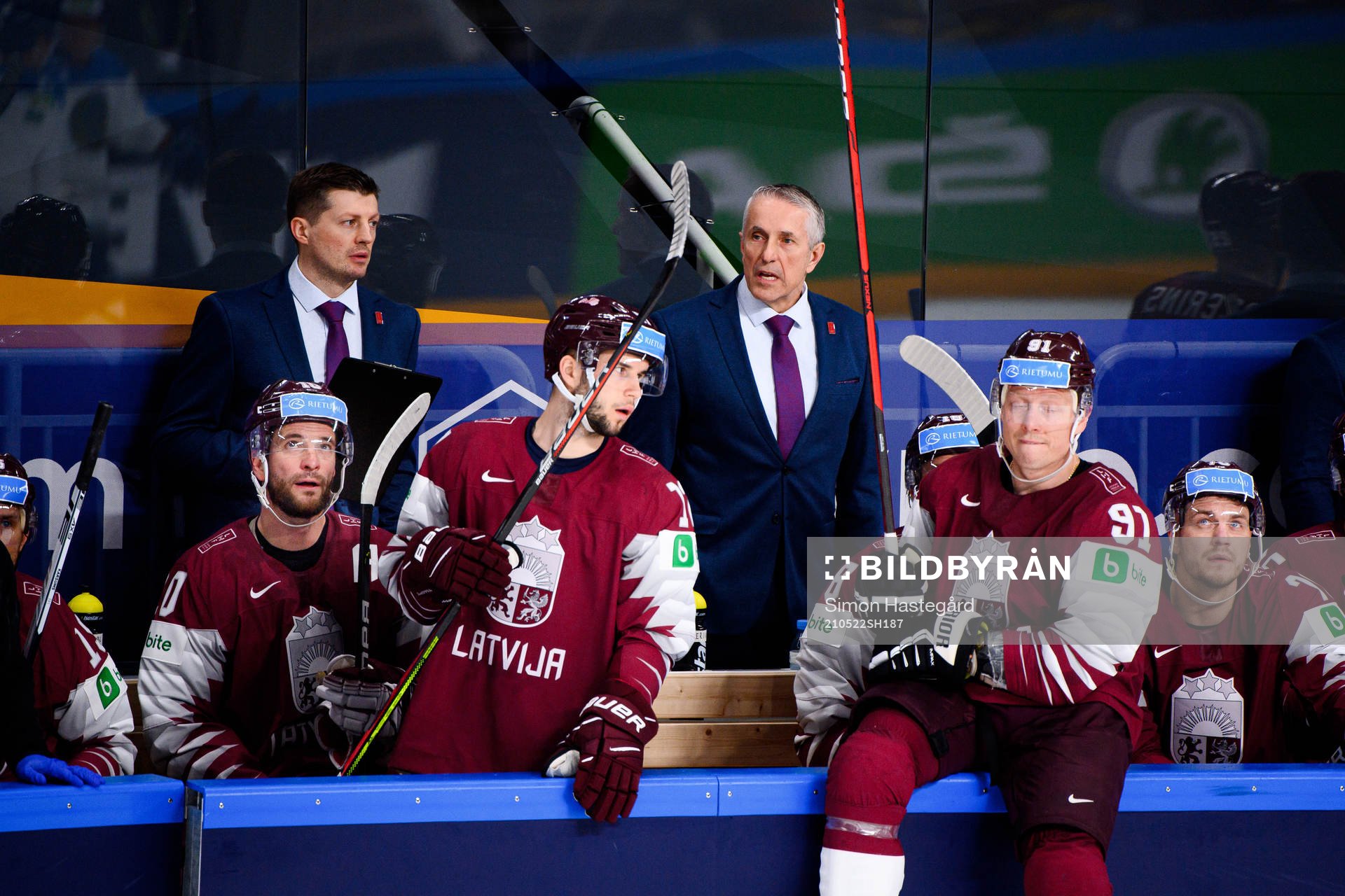 Bob Hartley, Head coach of Latvia