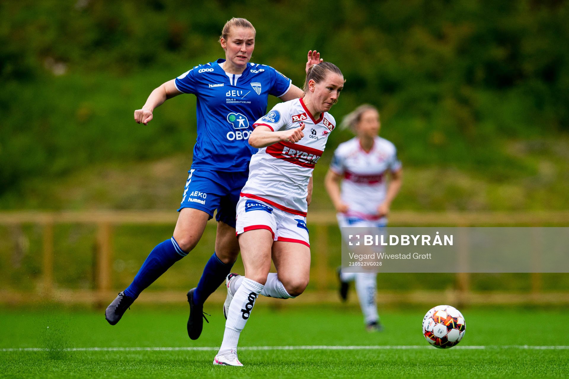 Tonje Pedersen of Kolbotn and Elisabeth Terland of Sandviken