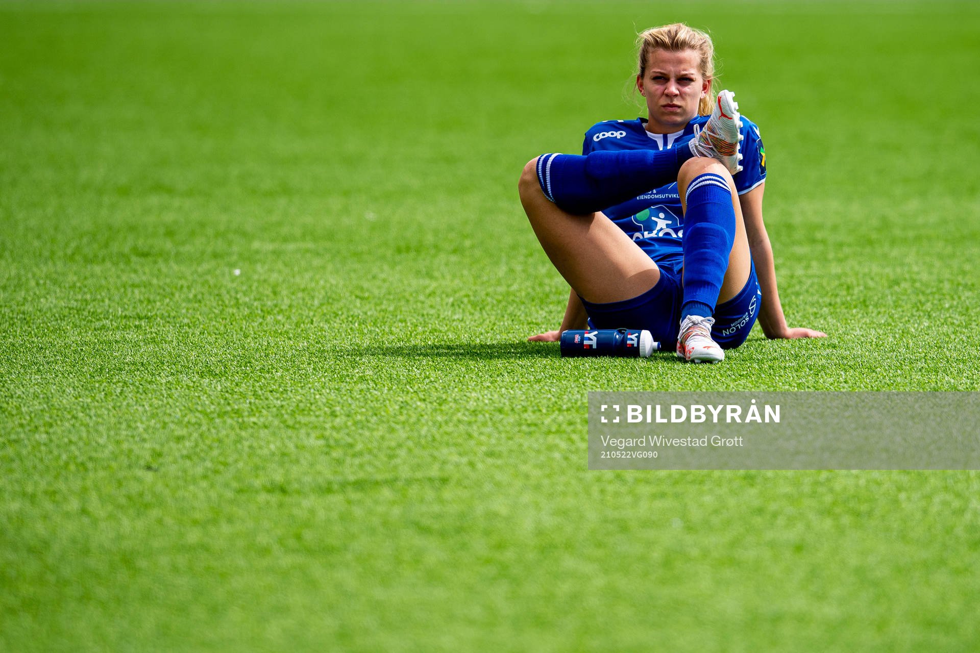 Ingrid Byrøygard Kvernvolden of Kolbotn looks dejected