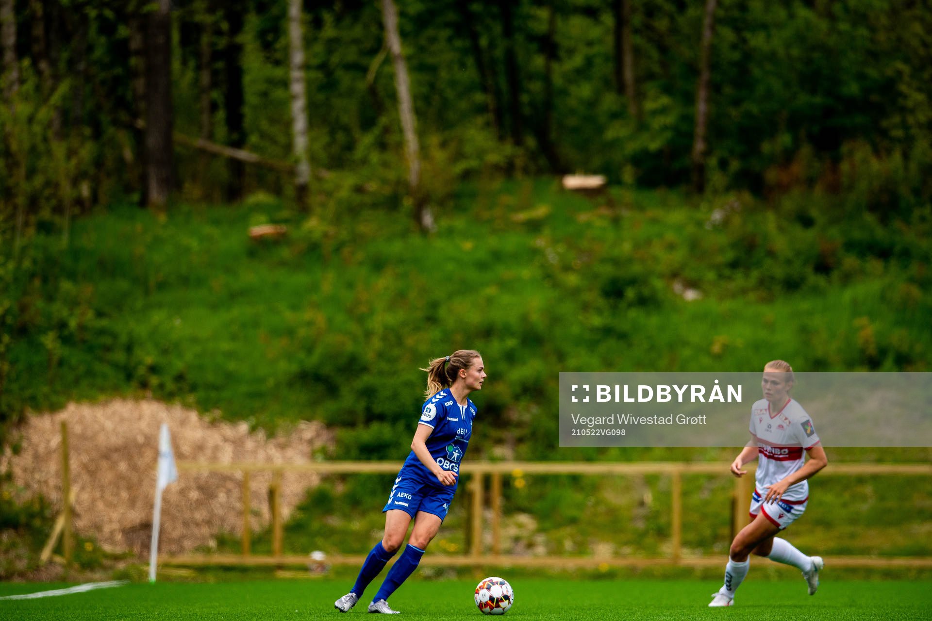 Eline Hegg of Kolbotn and Marthine Østenstad of Sandviken