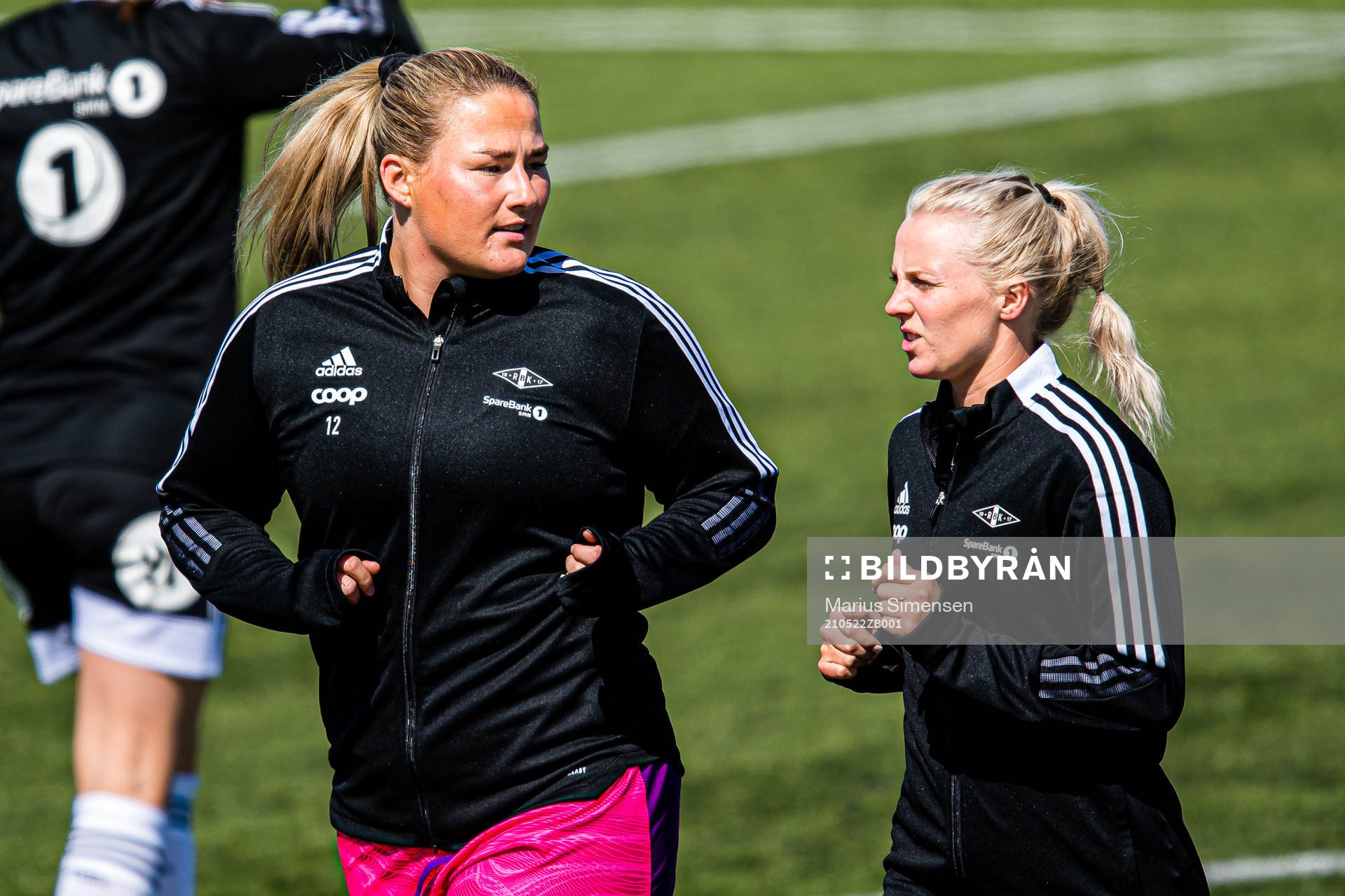 Kristine Nøstmo and Mali Lilleås Næss of Rosenborg