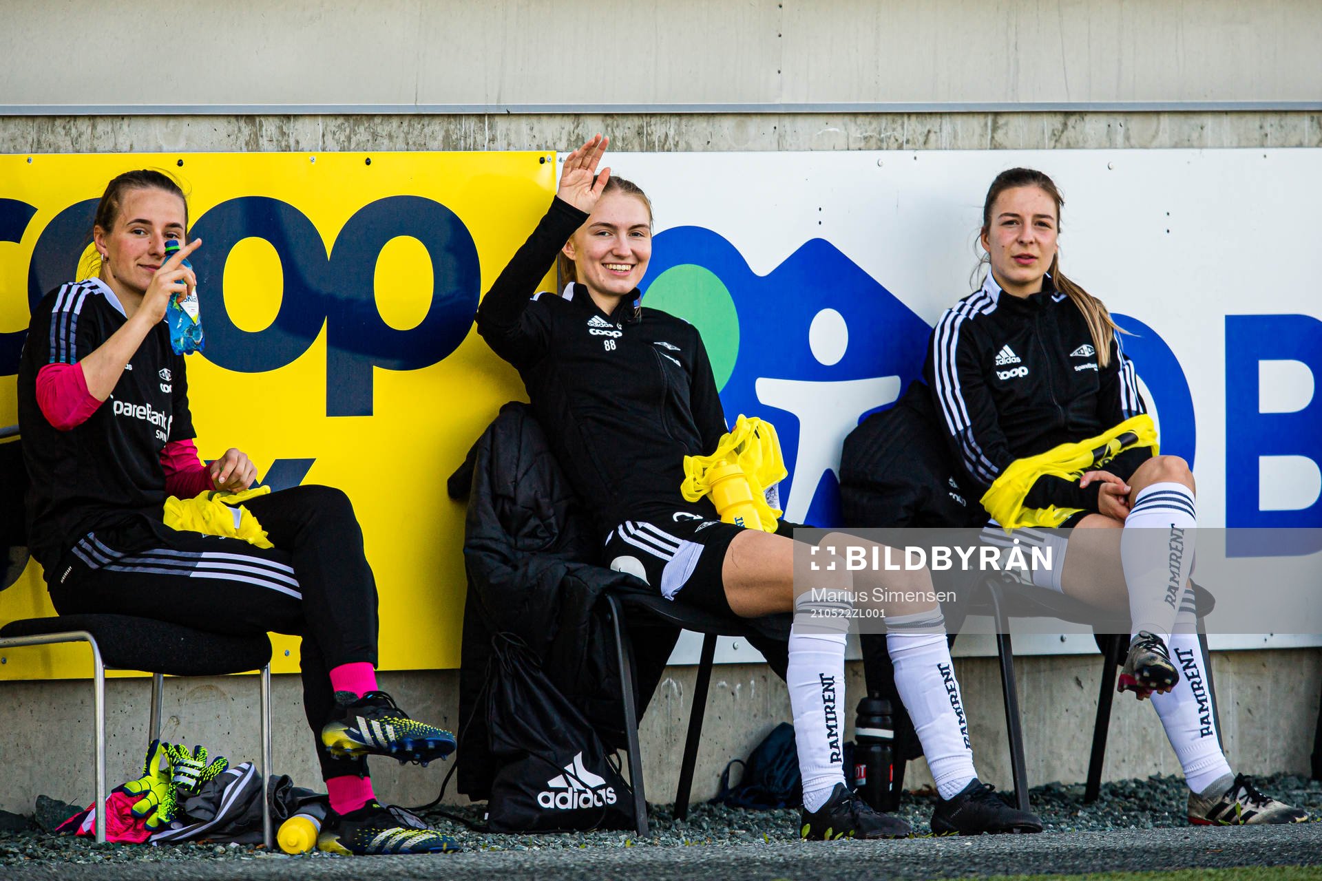 Rugile Maria Rulyte, Emilie Lein and Martyna Sobczyk of