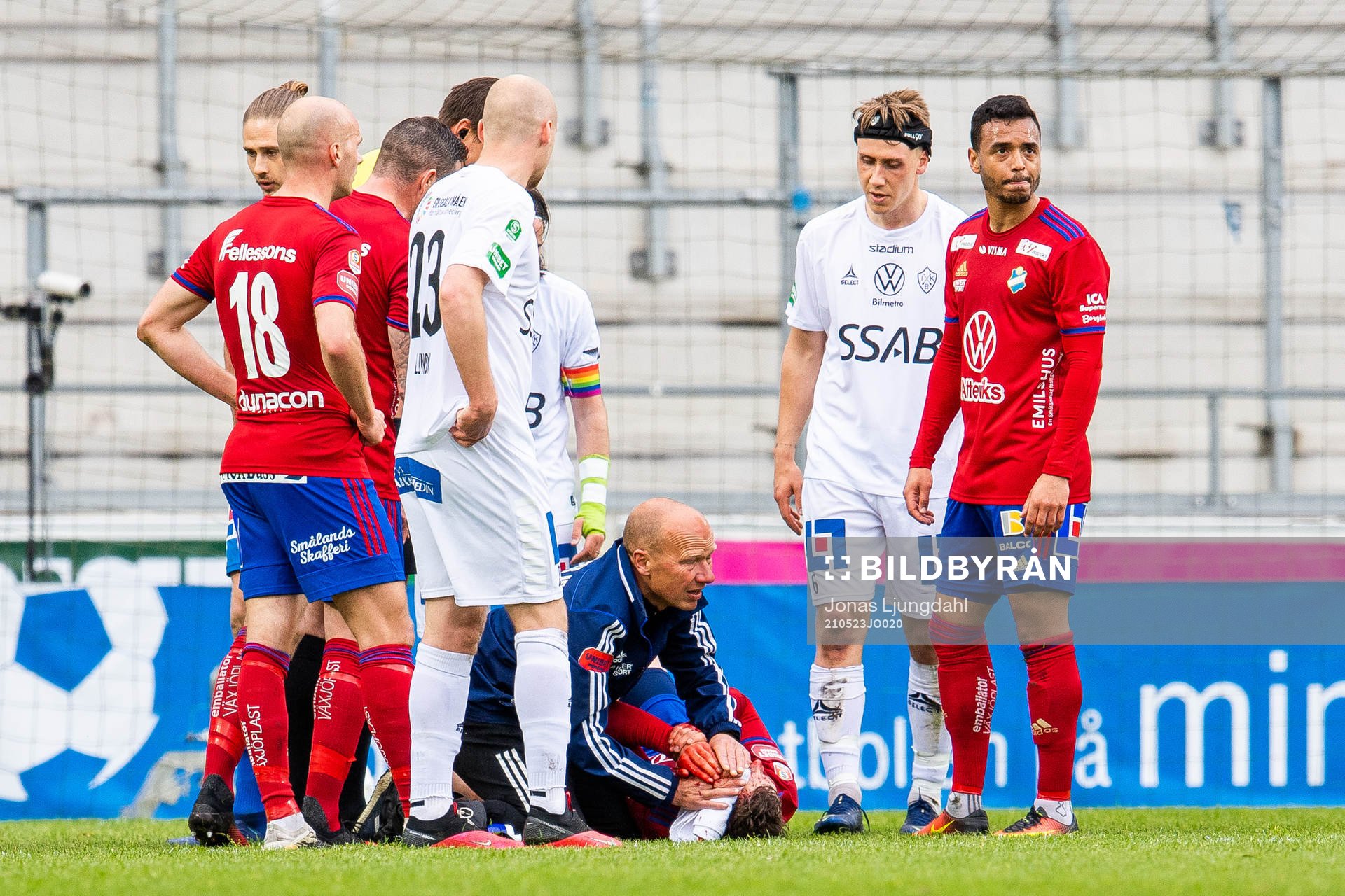 Östers Nicolas Mortensen får vård