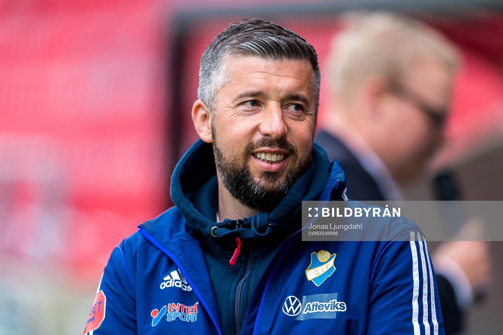 Östers tränare Dennis Velic