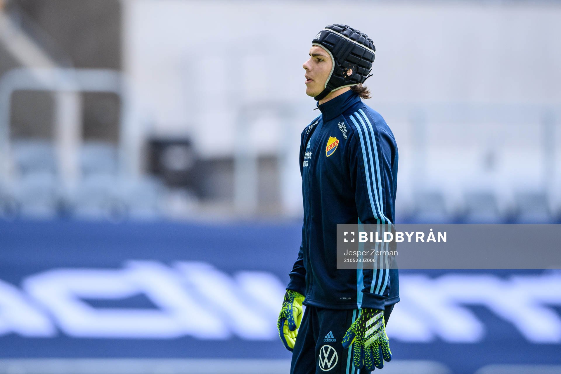 Djurgårdens målvakt Jacob Widell Zetterström