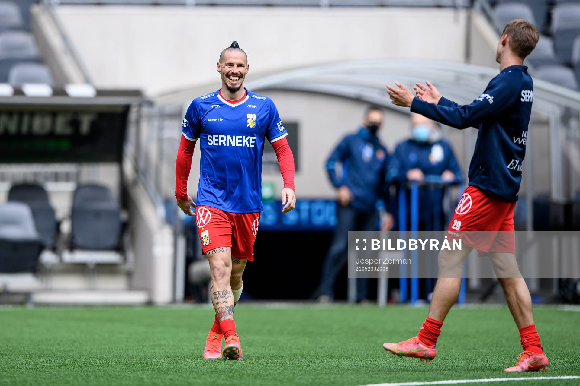 IFK Göteborgs Marek Hamsik och Oscar Vilhelmsson