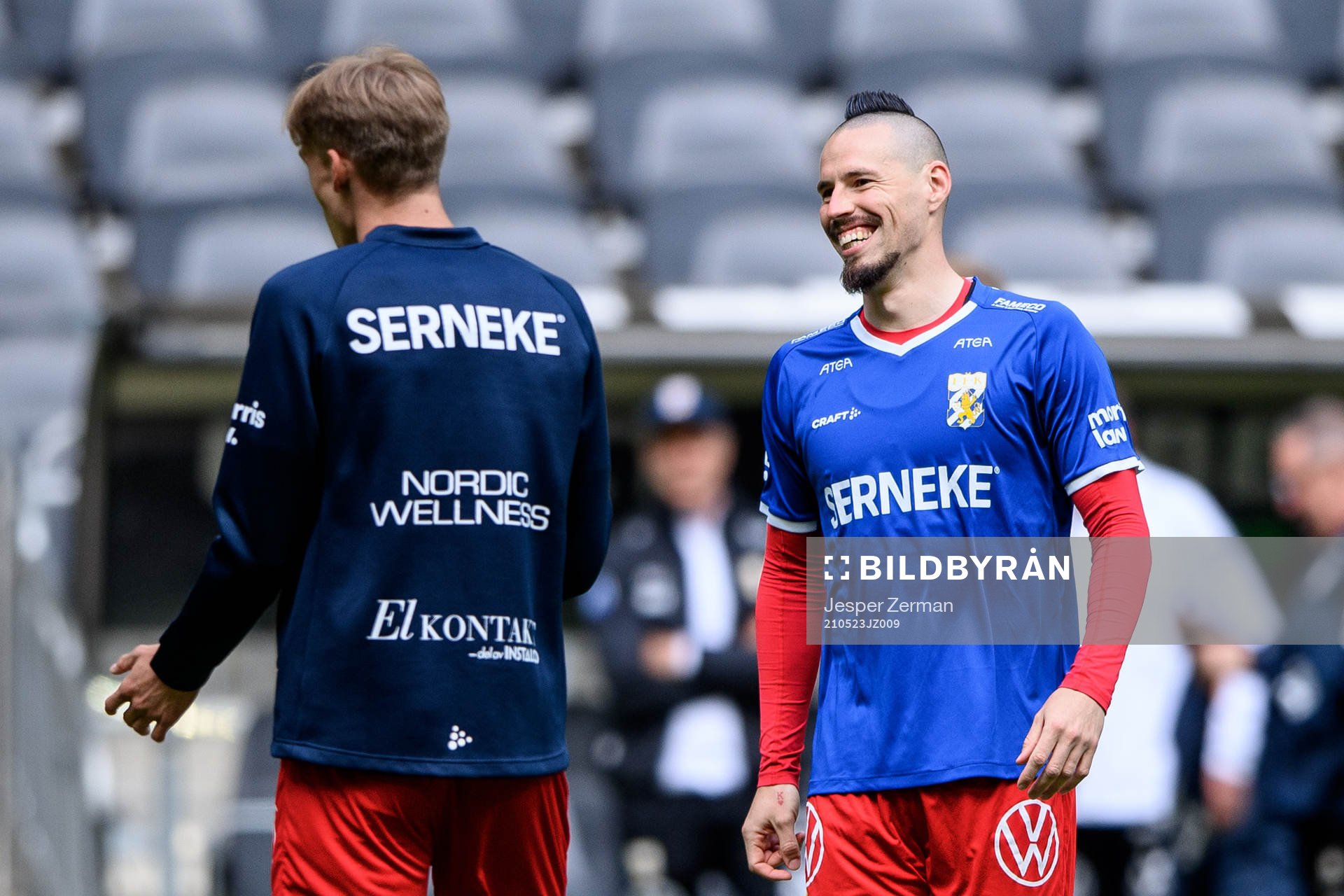 IFK Göteborgs Marek Hamsik och Oscar Vilhelmsson