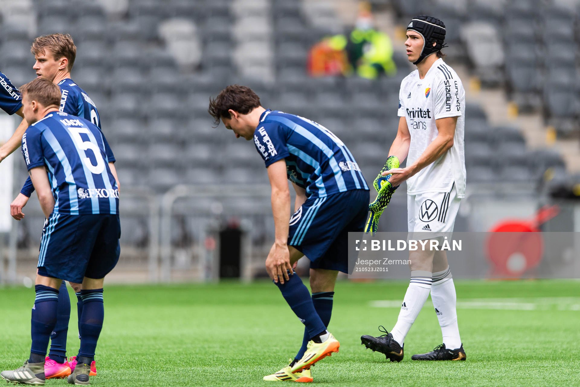 Djurgårdens målvakt Jacob Widell Zetterström