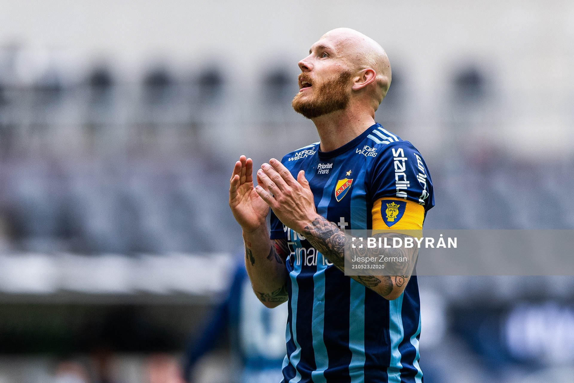 Djurgårdens Magnus Eriksson deppar