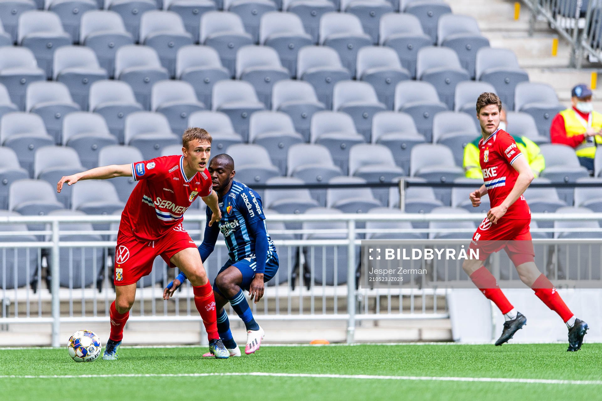 IFK Göteborgs Jesper Tolinsson och Gustaf Norlin mot