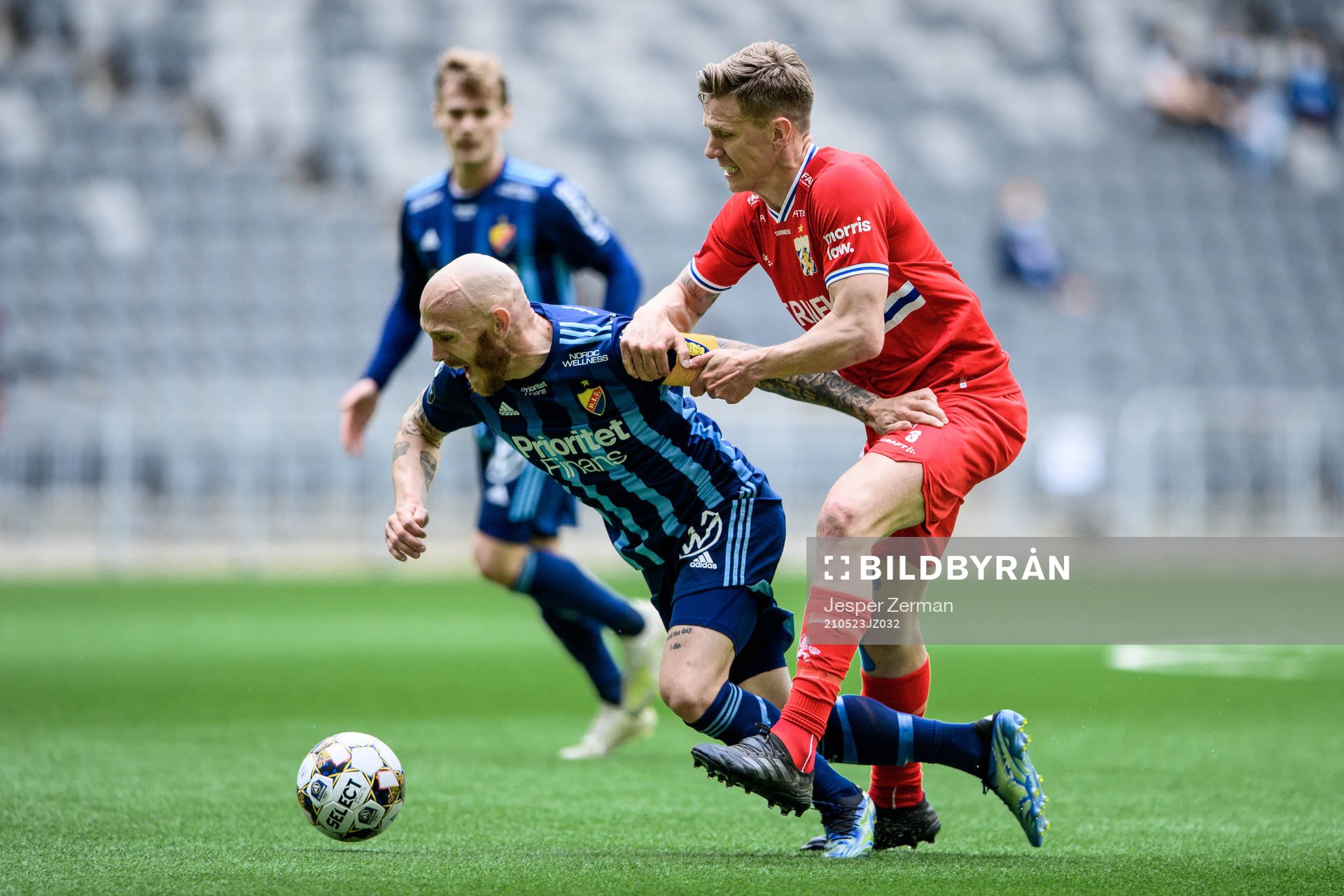 Djurgårdens Magnus Eriksson och IFK Göteborgs Pontus