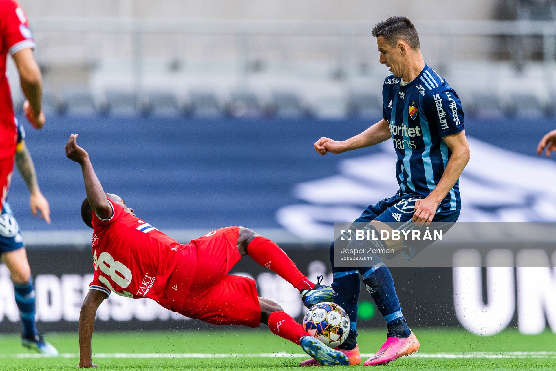 IFK Göteborgs Alhassan Yusuf och Djurgårdens Haris