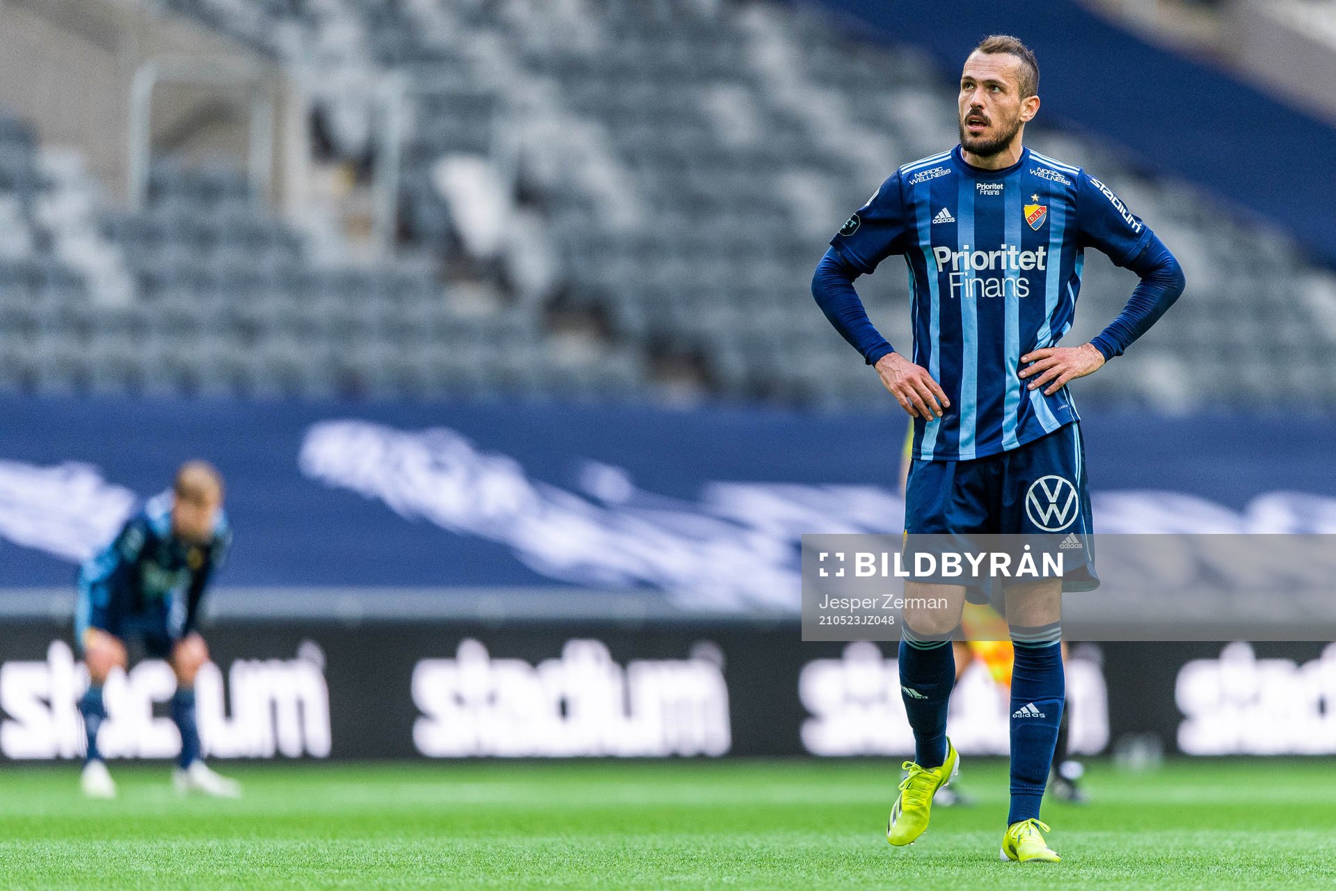 Djurgårdens Emir Kujovic deppar