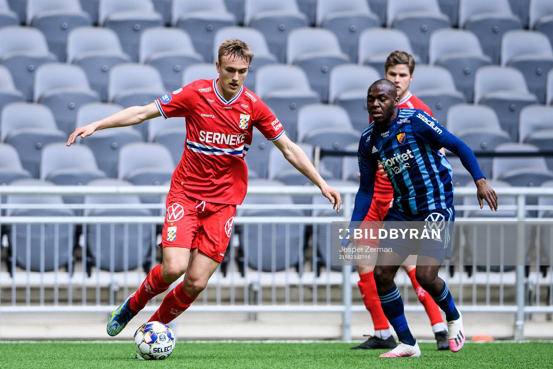 IFK Göteborgs Jesper Tolinsson och Djurgårdens Edward