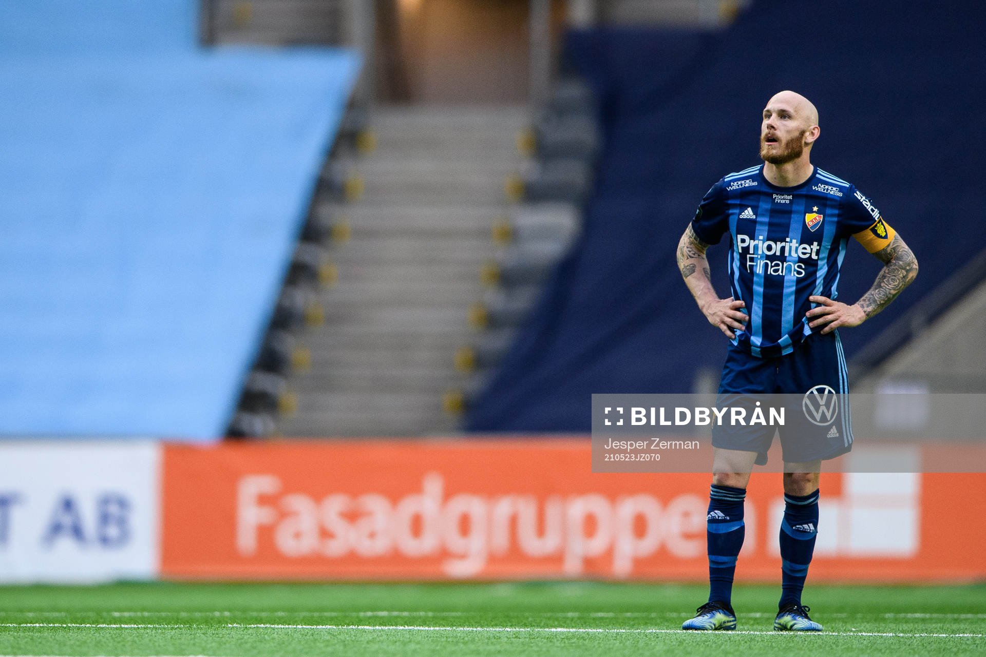 Djurgårdens Magnus Eriksson deppar