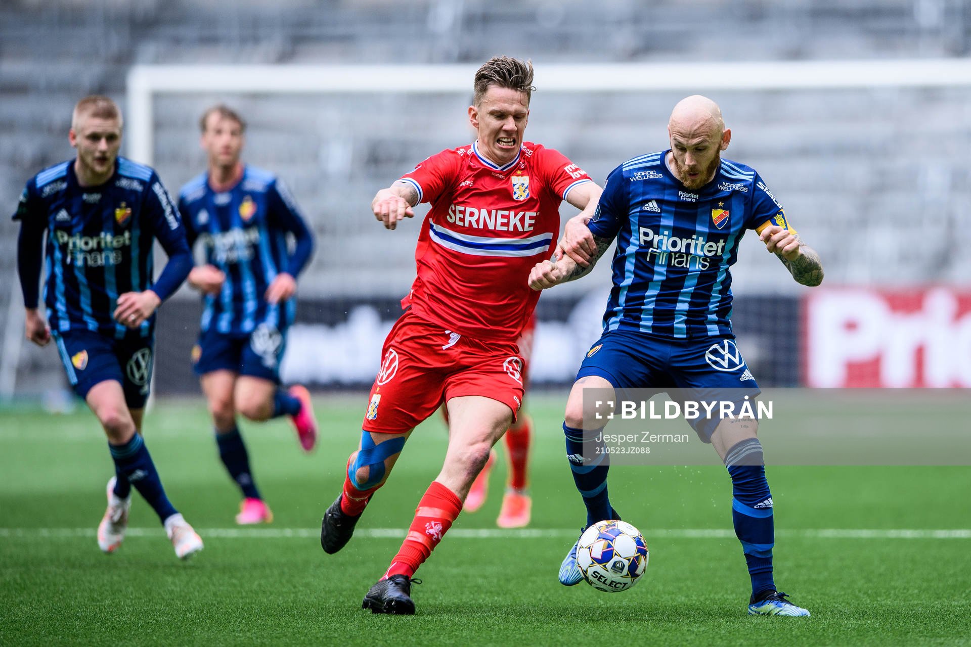 IFK Göteborgs Pontus Wernbloom och Djurgårdens Magnus
