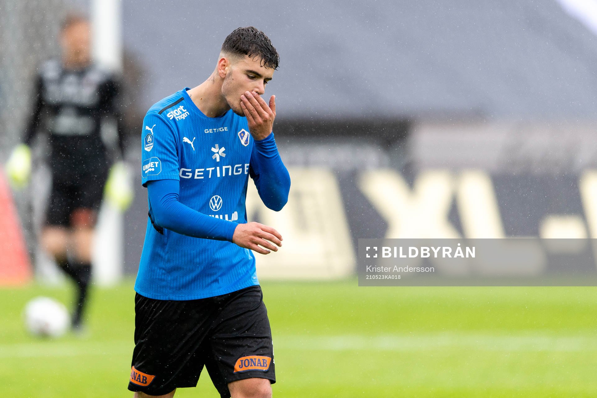 Halmstads Edvin Kurtulus deppar