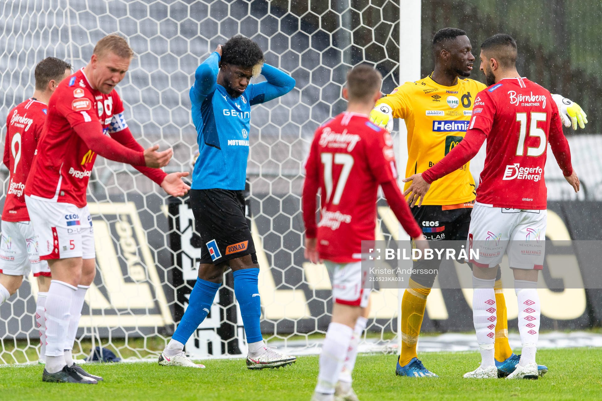 Halmstads Joseph Baffoe deppar