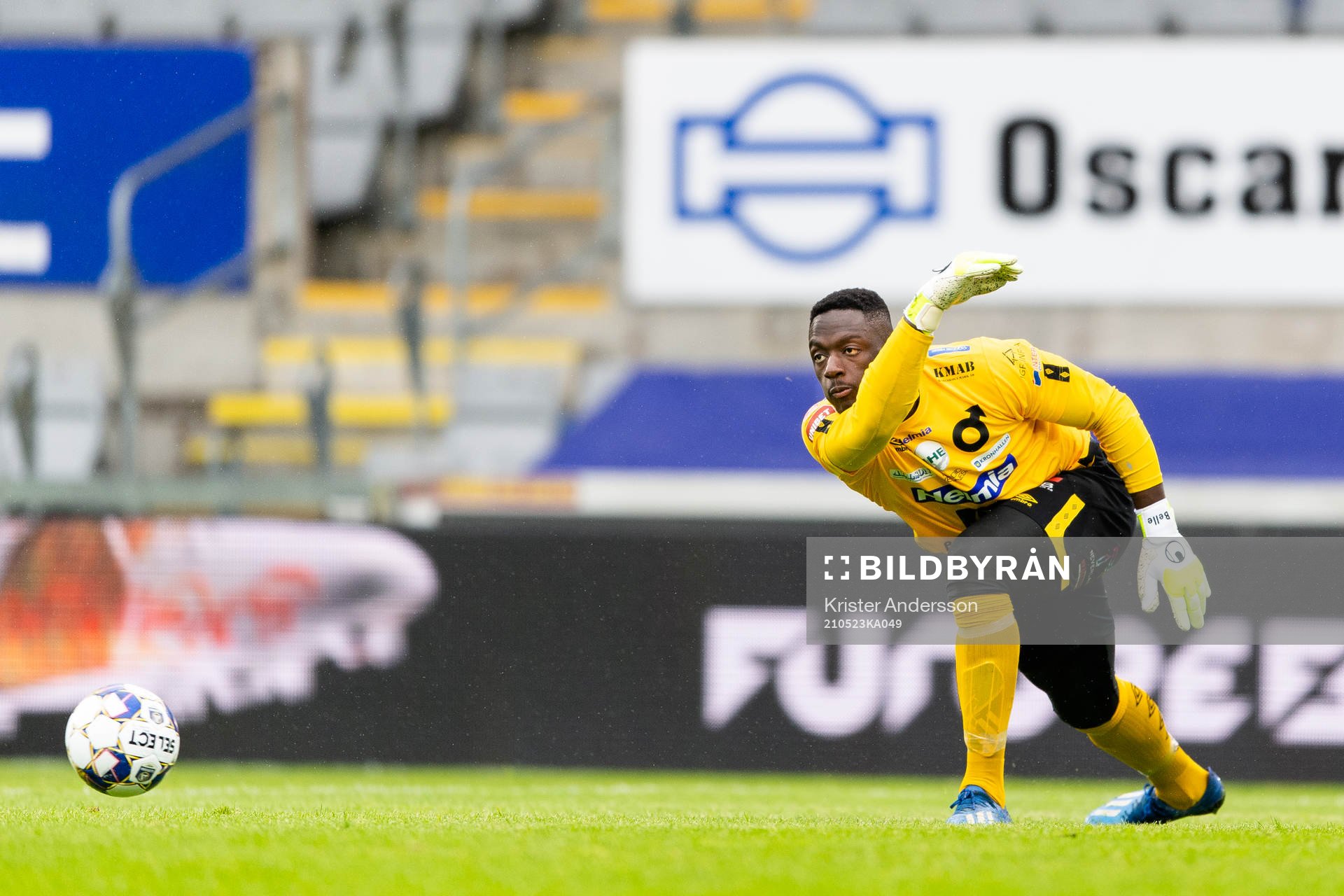 Degerfors målvakt Ismael Diawara