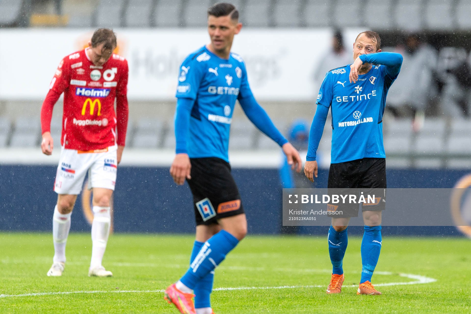 Halmstads Joel Allansson deppar