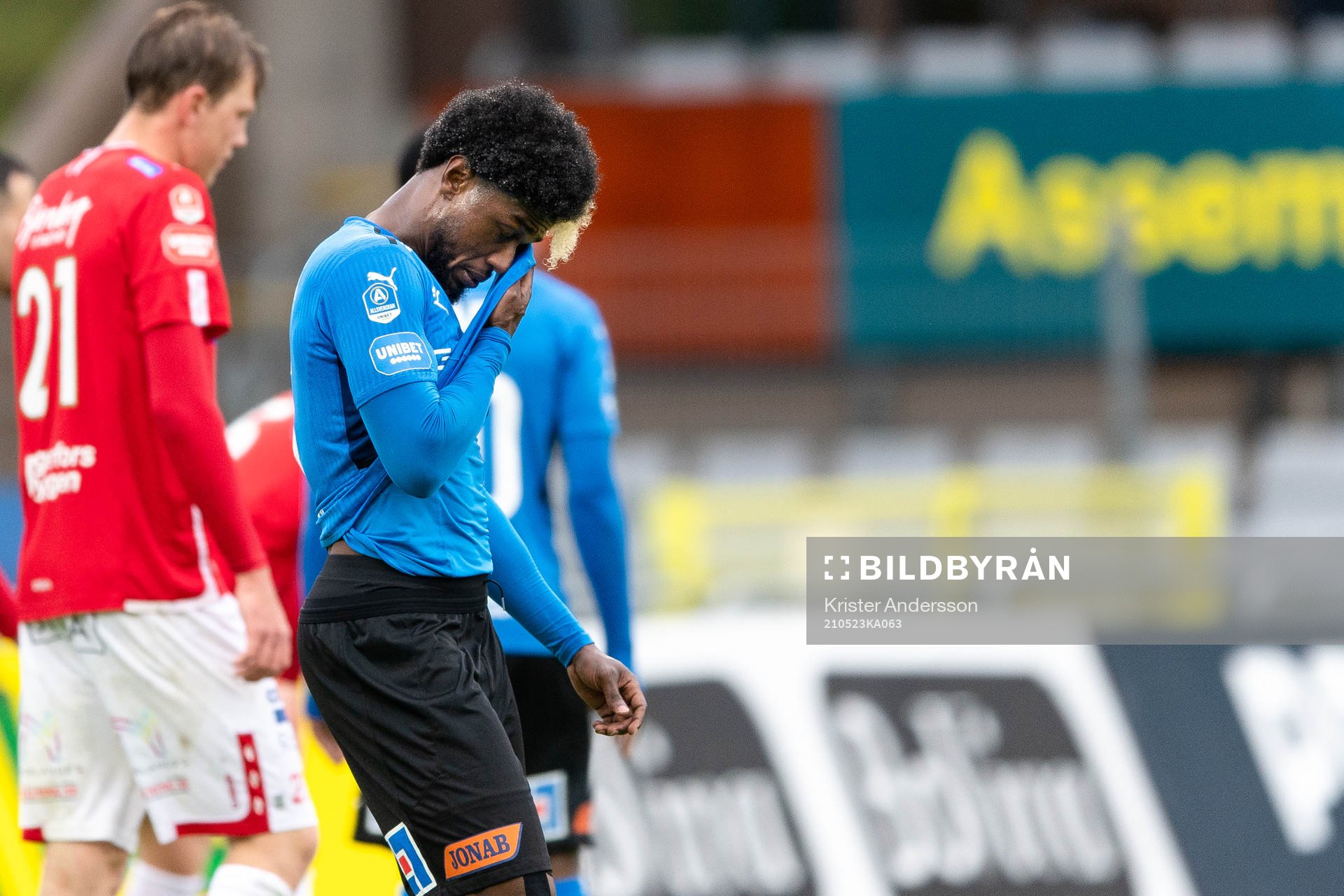 Halmstads Joseph Baffoe deppar