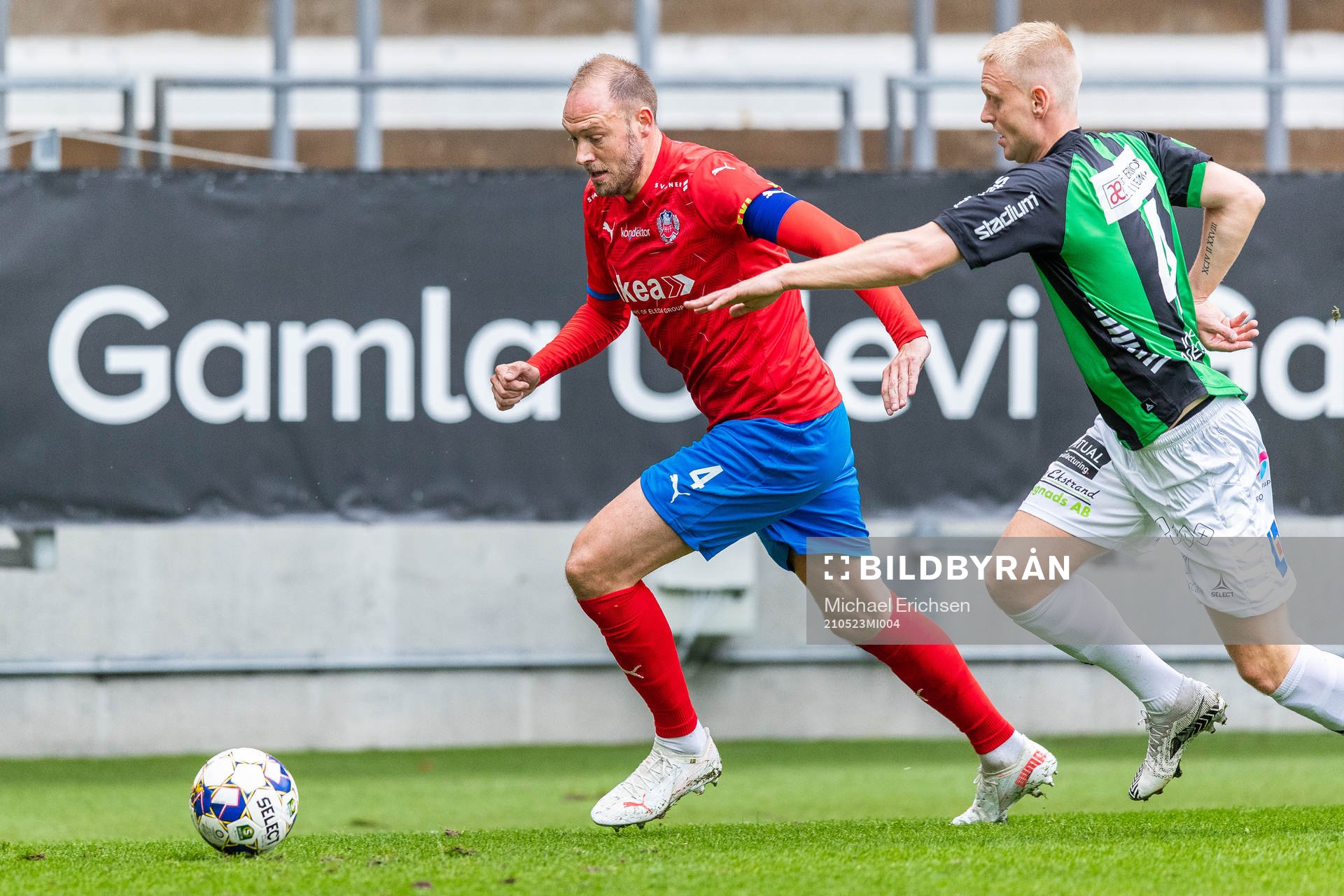 Helsingborgs Andreas Granqvist och GAIS Joackim Åberg