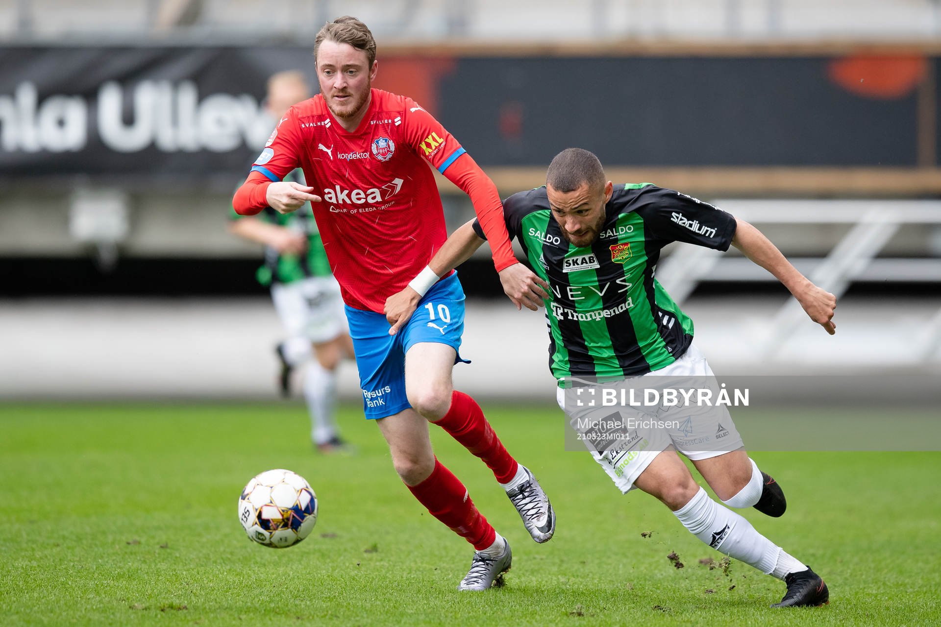 Helsingborgs Rasmus Jönsson och GAIS Malkolm Moenza