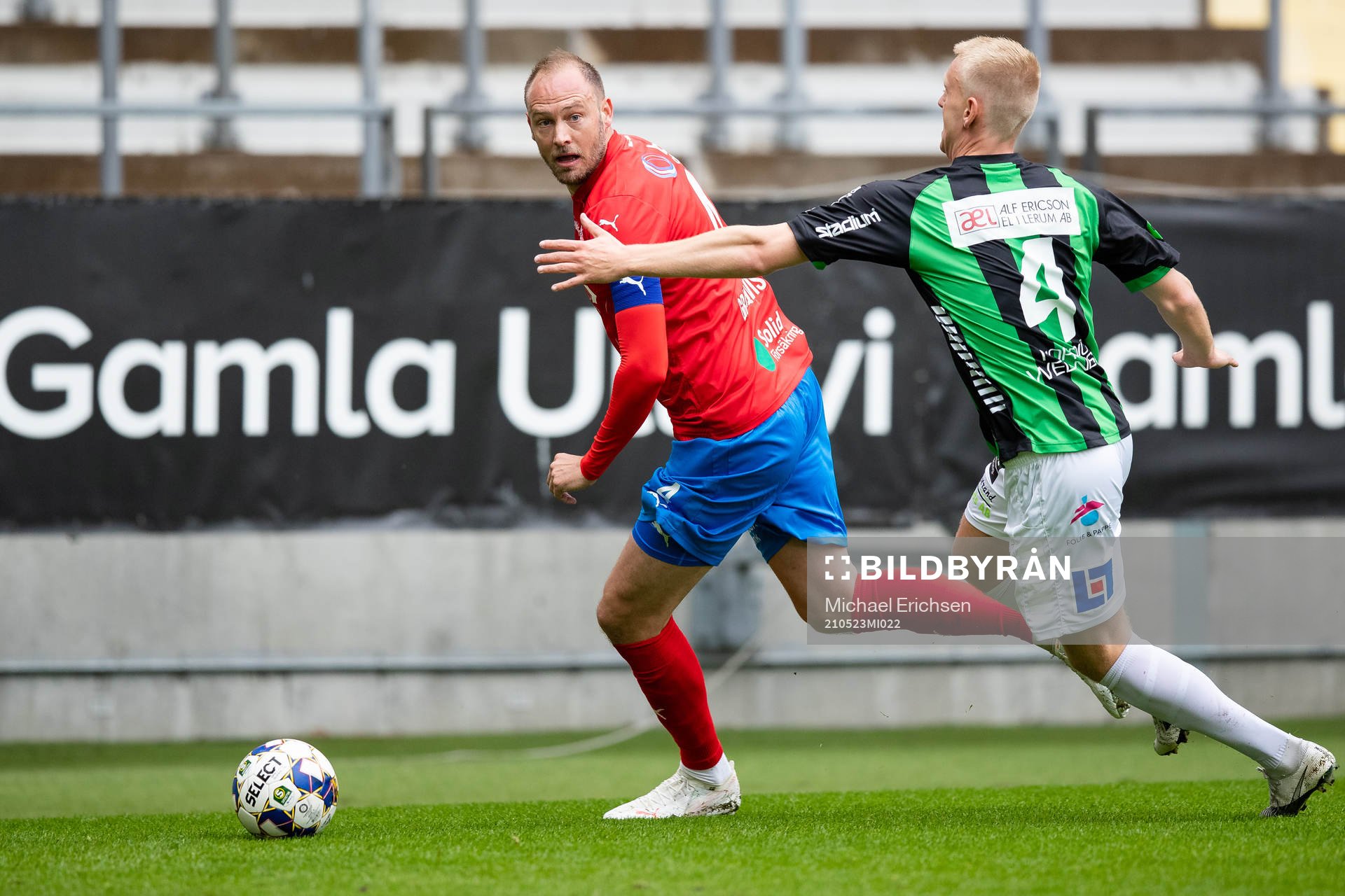 Helsingborgs Andreas Granqvist och GAIS Joackim Åberg
