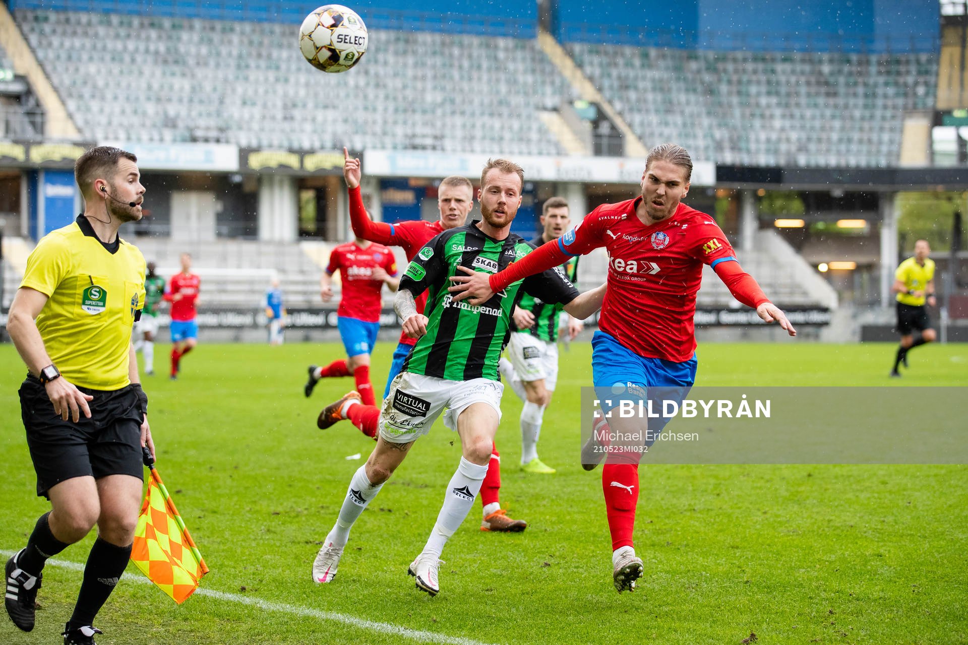 GAIS Daniel Sterner och Helsingborgs Charlie Weberg