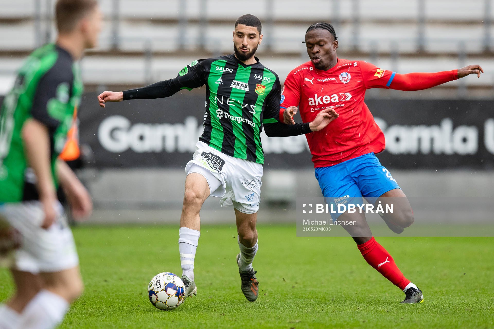 GAIS Aiham Ousou och Helsingborgs Noel Mbo