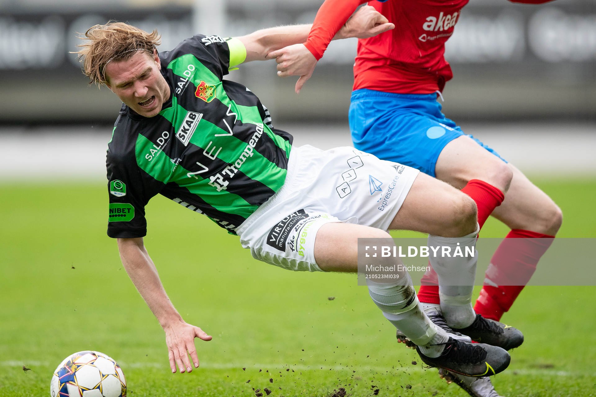 GAIS August Wängberg faller