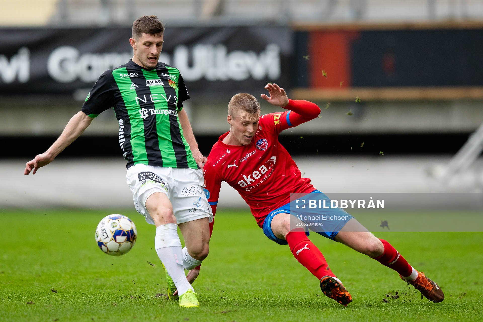 GAIS Adnan Maric och Helsingborgs Emil Hellman