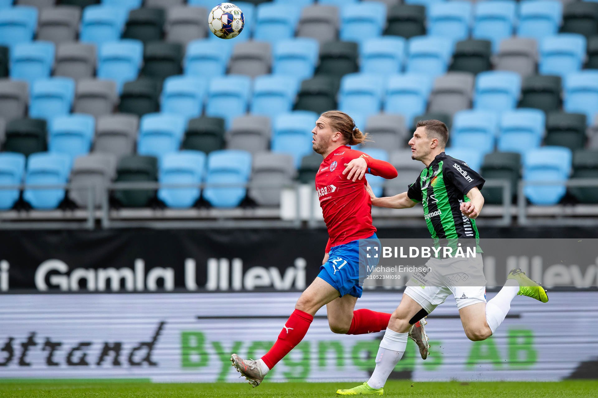 Helsingborgs Charlie Weberg och GAIS Adnan Maric