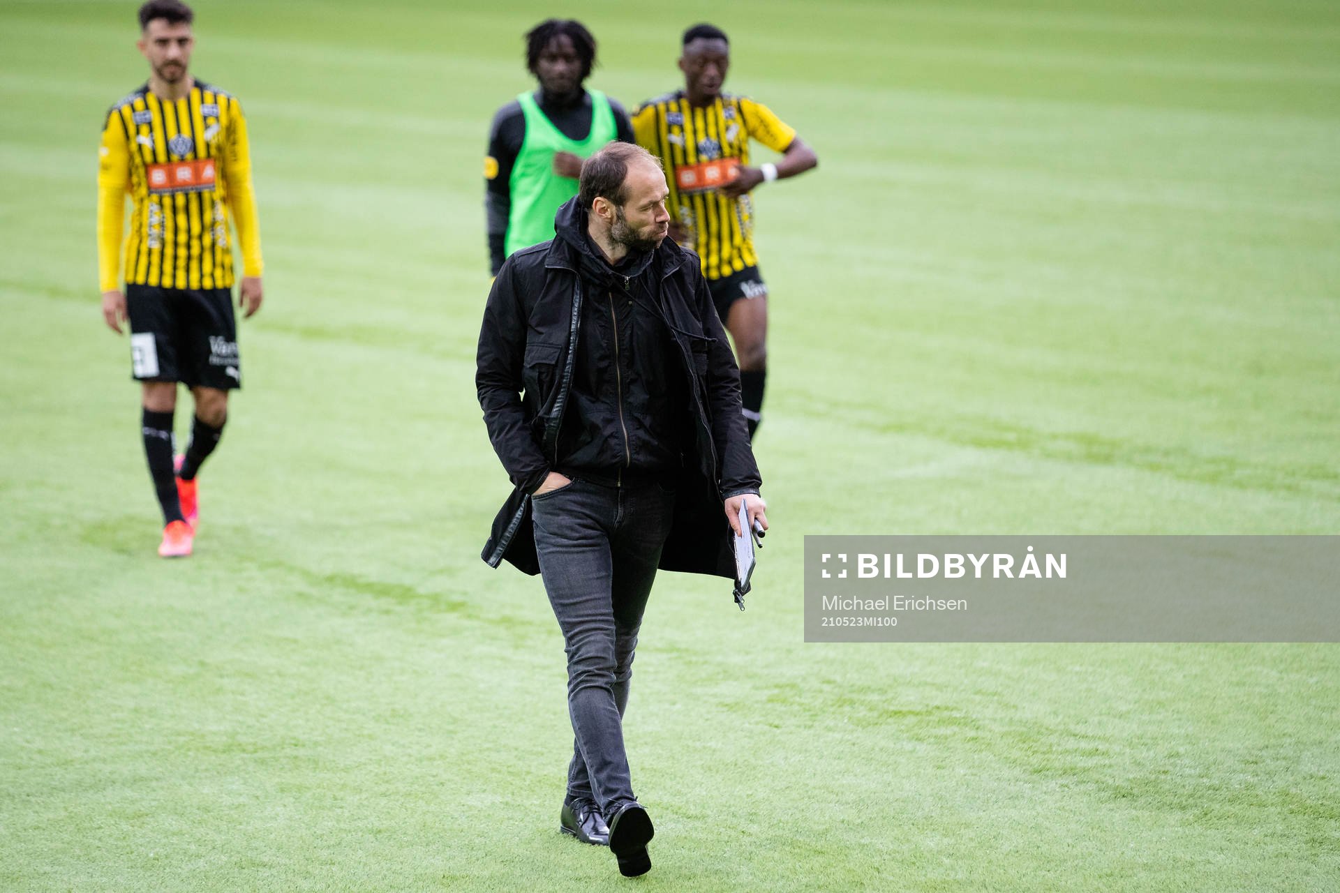 Häckens tränare Andreas Alm