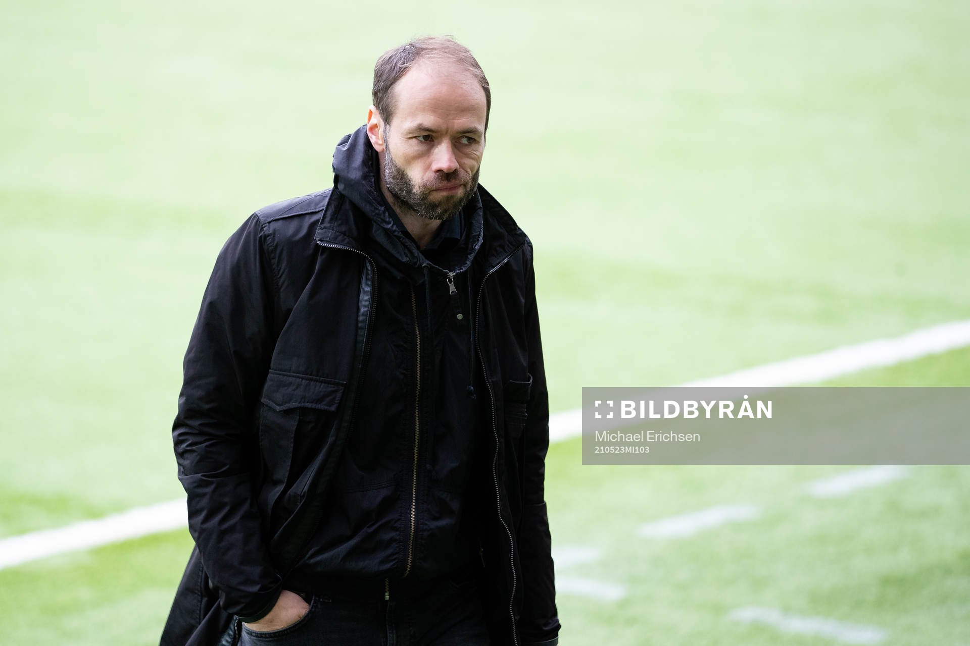 Häckens tränare Andreas Alm