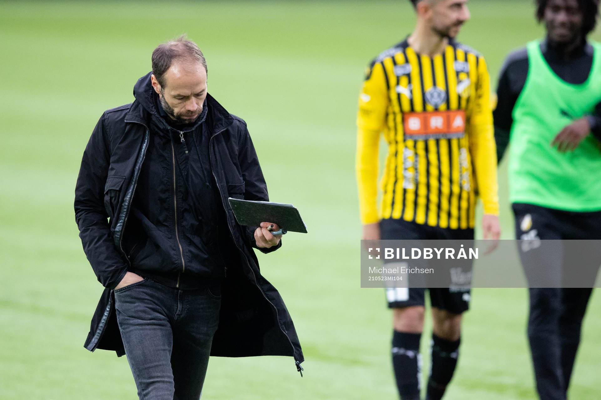 Häckens tränare Andreas Alm