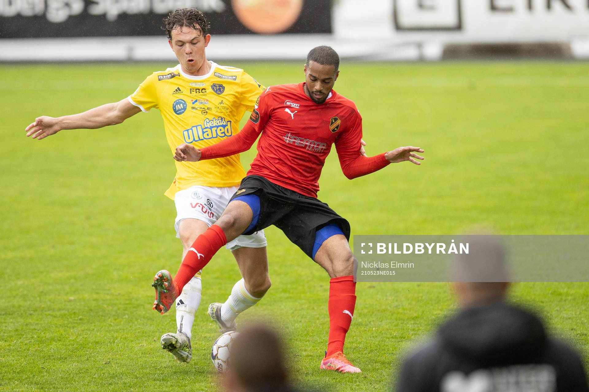 Falkenbergs Kalle Björklund och Vasalunds Alexander Andue