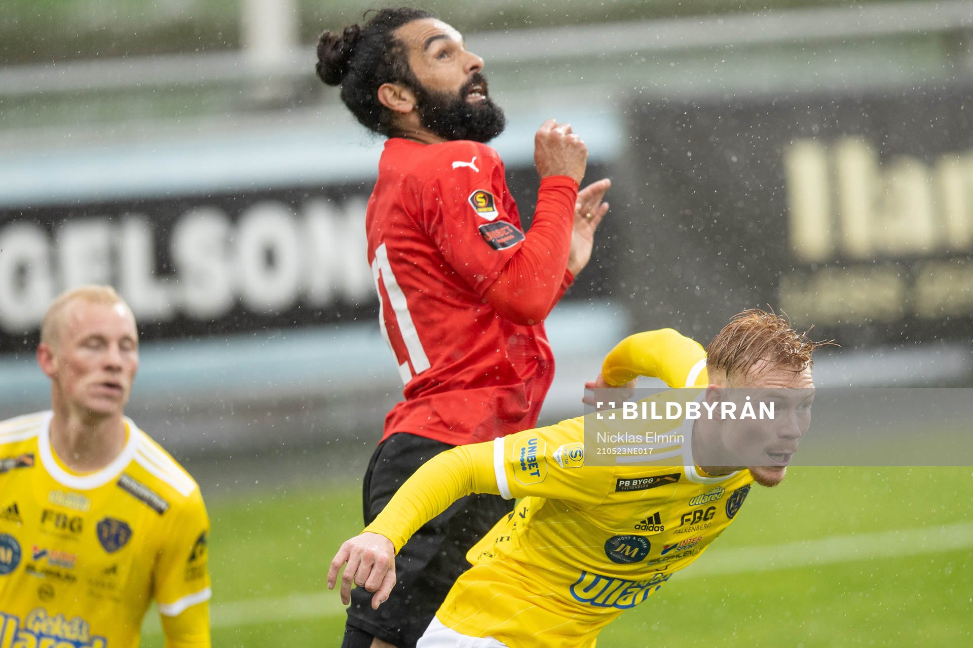 Falkenbergs Linus Borgström och Vasalunds Philip Wiström