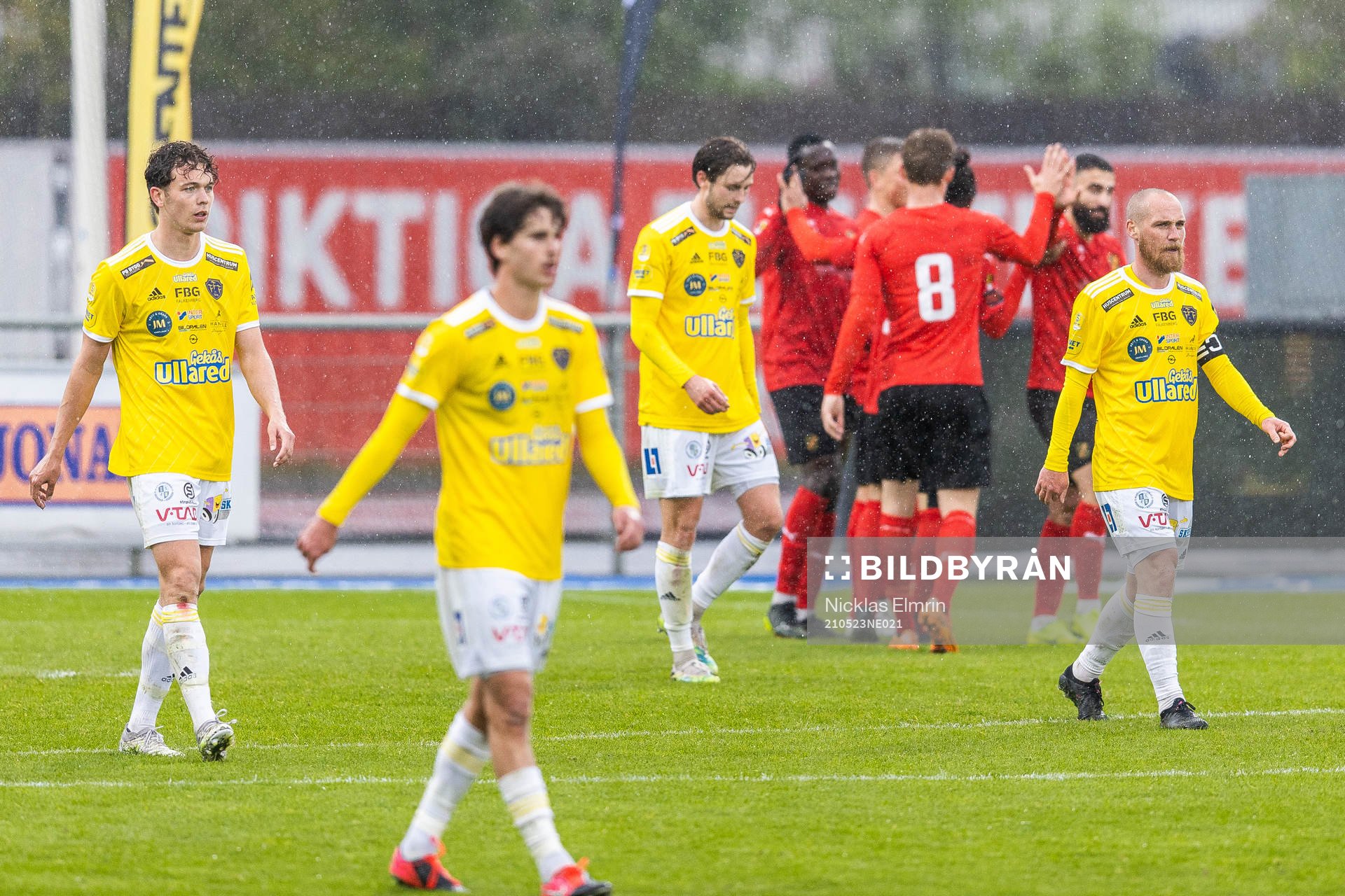 Falkenbergs spelare deppar