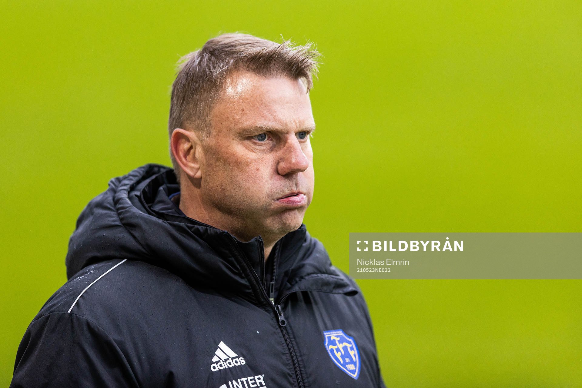 Falkenbergs tränare Hans Eklund
