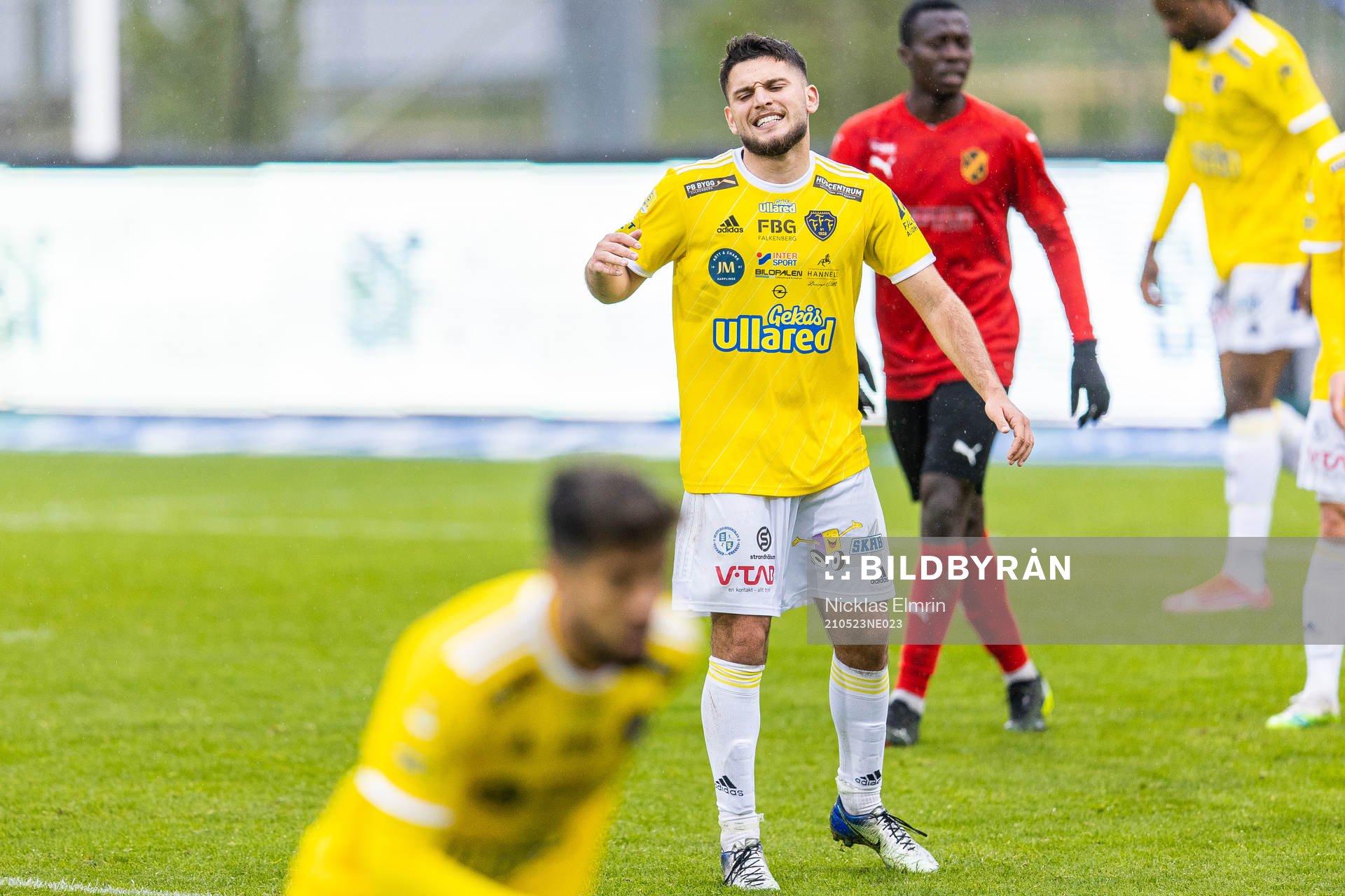Falkenbergs Edi Sylisufaj deppar
