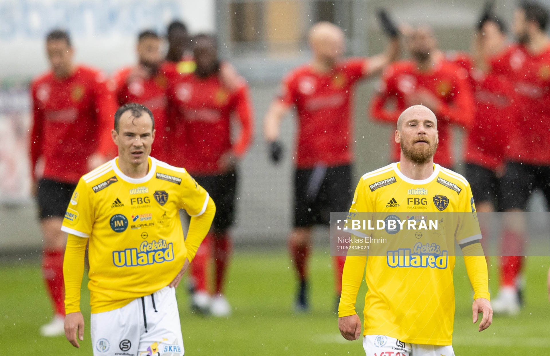 Falkenbergs Anton Wede och Christoffer Carlsson deppar