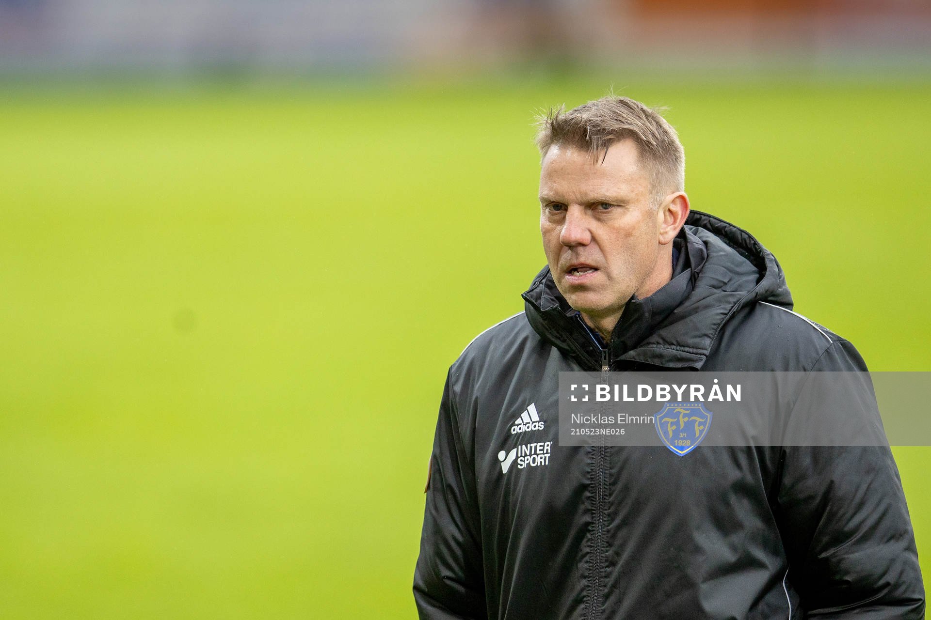 Falkenbergs tränare Hans Eklund deppar