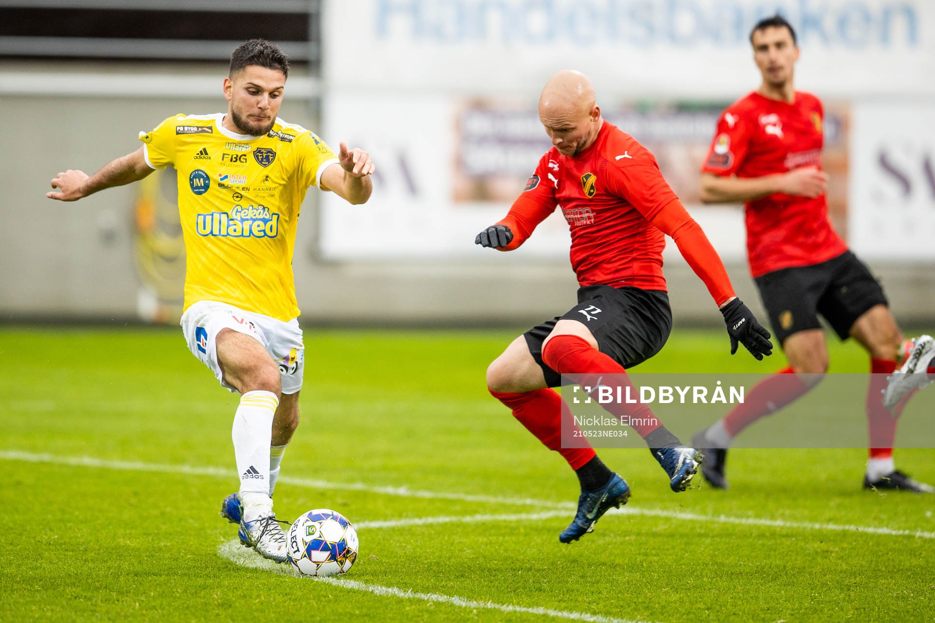 Falkenbergs Edi Sylisufaj och Vasalunds Zourab Tsiskaridze